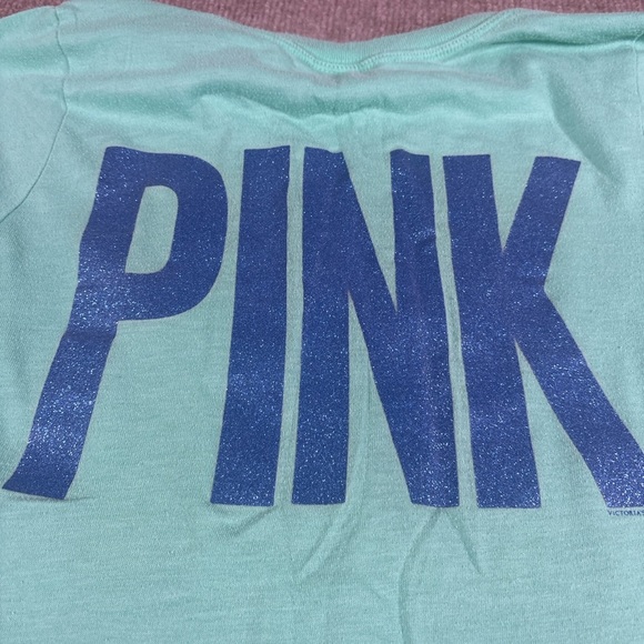 Teal T-Shirt with Blue 'LOVE' Graphic 1255 - Picture 5 of 5